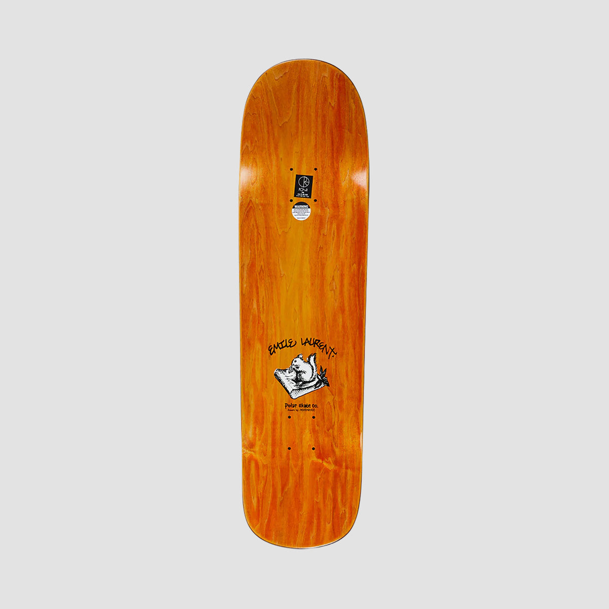 Polar Emile Laurent Burnside 2084 P8 Skateboard Deck - 8.8"
