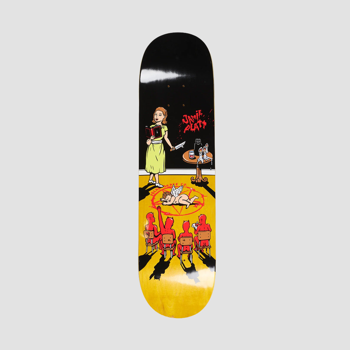 Polar Jamie Platt Sacrifice Skateboard Deck Various Stains - 8.5"