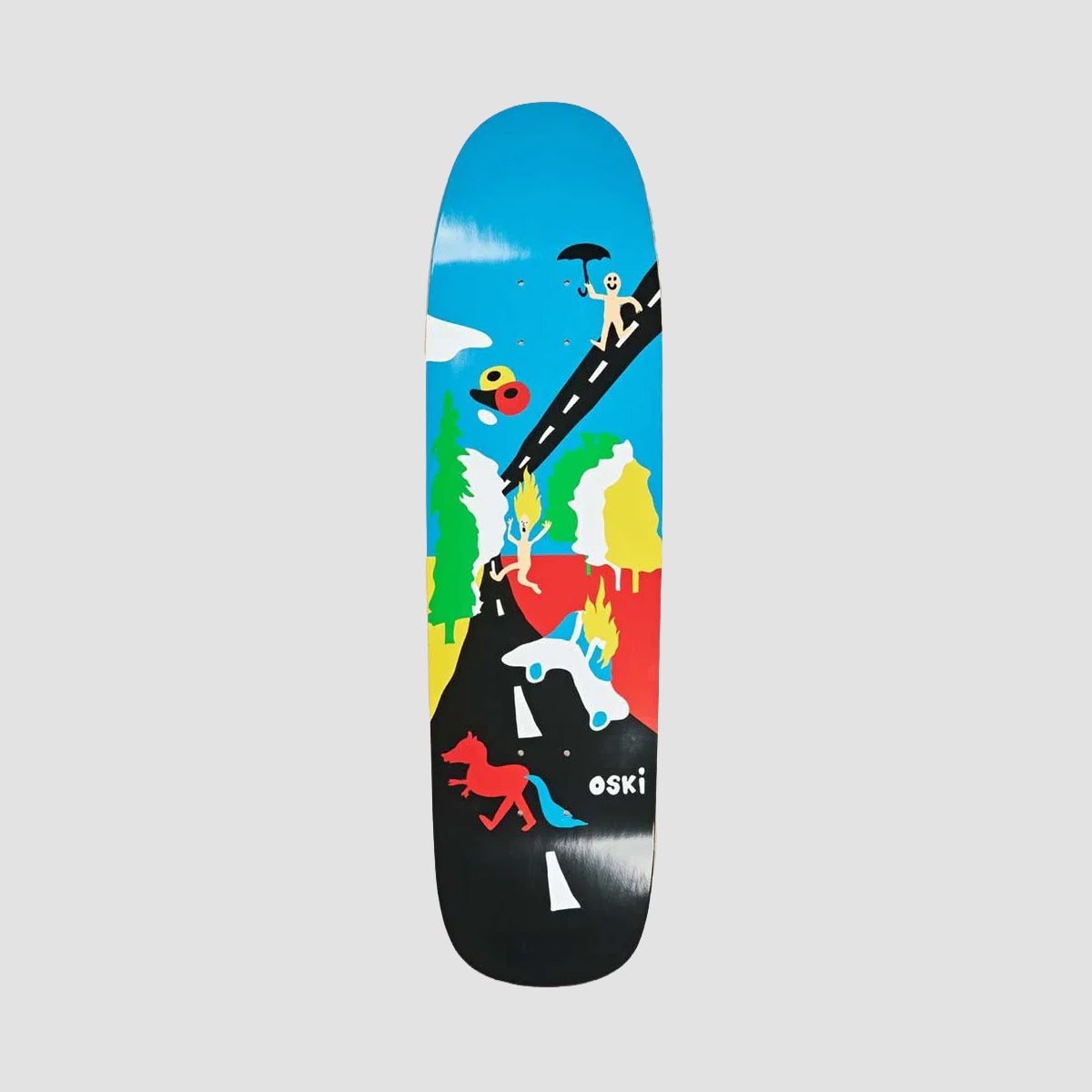 Polar Oskar Rozenberg Beautiful Day P9 Skateboard Deck - 8.625"