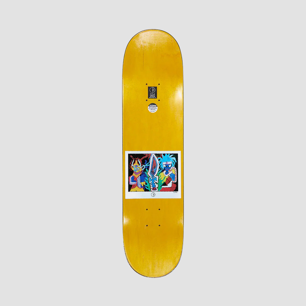 Polar Oskar Rozenberg Tribal Chief Sp22 Skateboard Deck - 8"