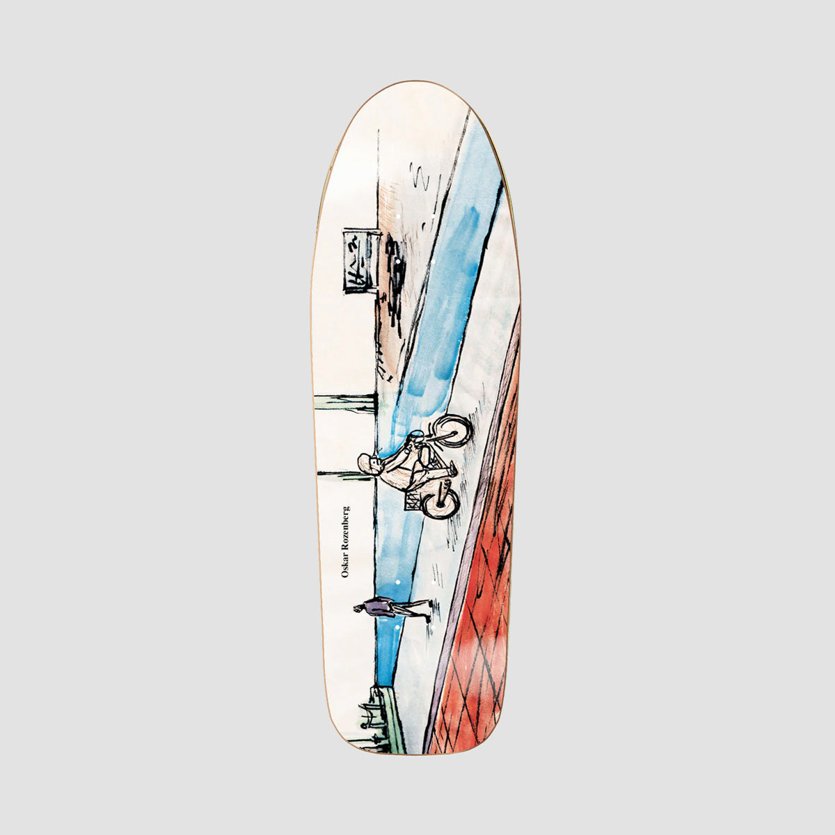 Polar Oskar Rozenberg West Harbour Dane 1 Skateboard Deck - 9.75"