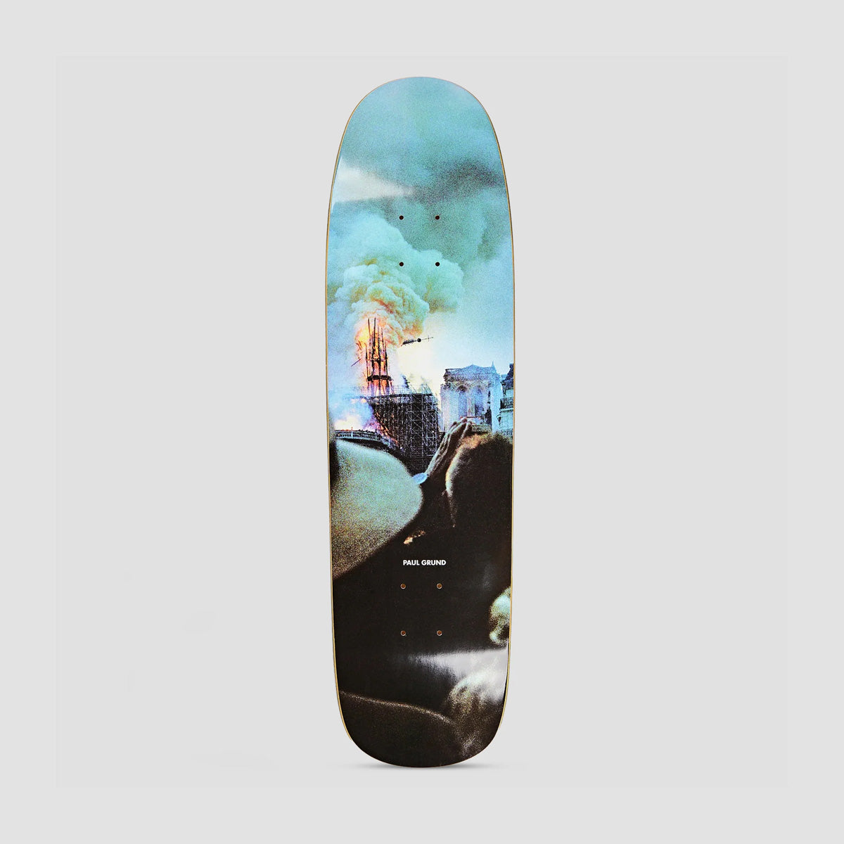 Polar Paul Grund Notre Dame P9 Skateboard Deck - 8.625"