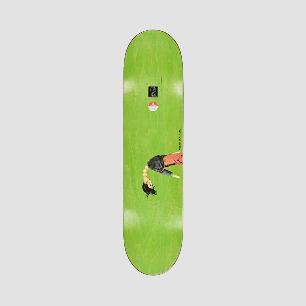 Polar Roman Gonzalez Lorca Skateboard Deck Light Blue - 8.125"