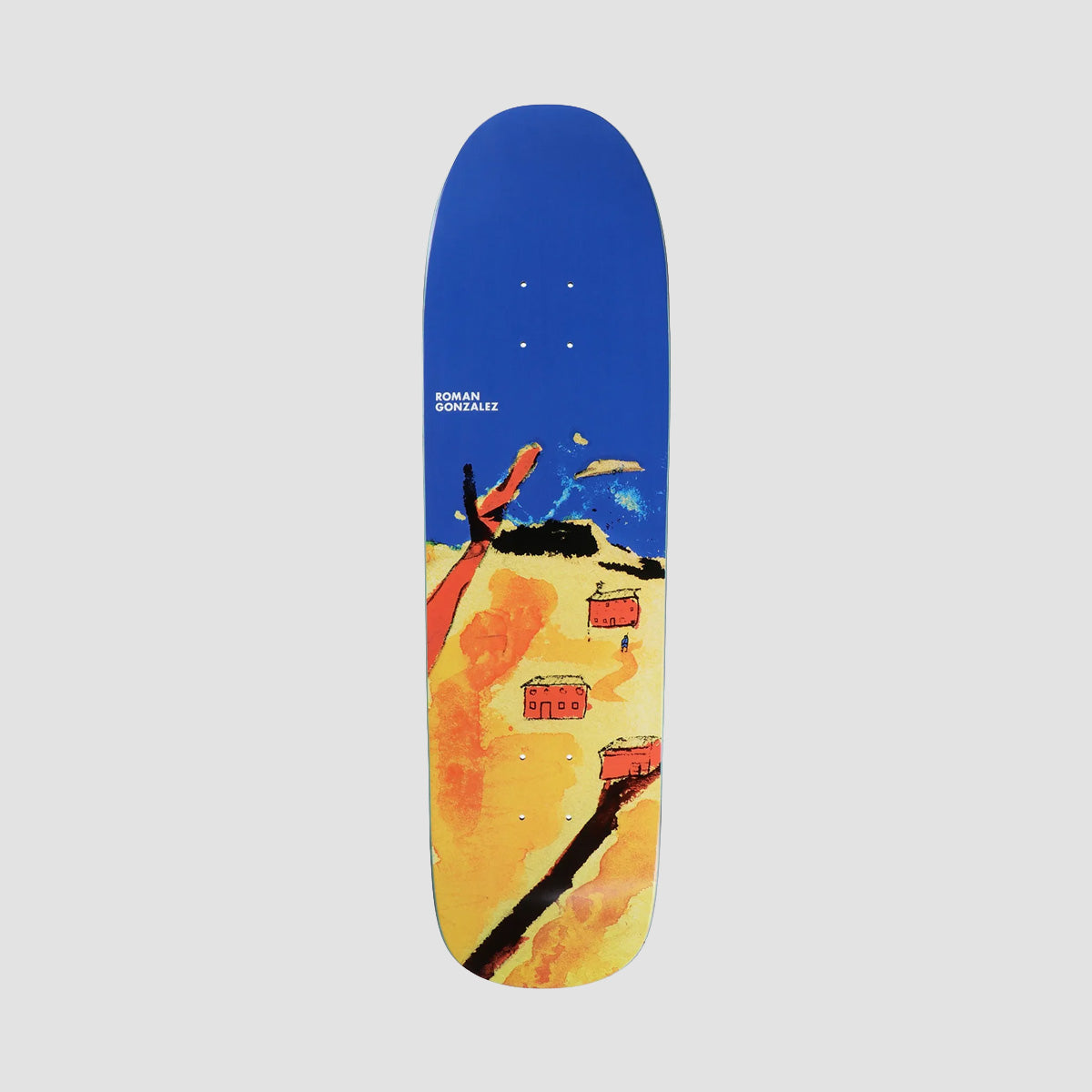 Polar Roman Gonzalez Soldier 1991 Jr Skateboard Deck - 8.65"