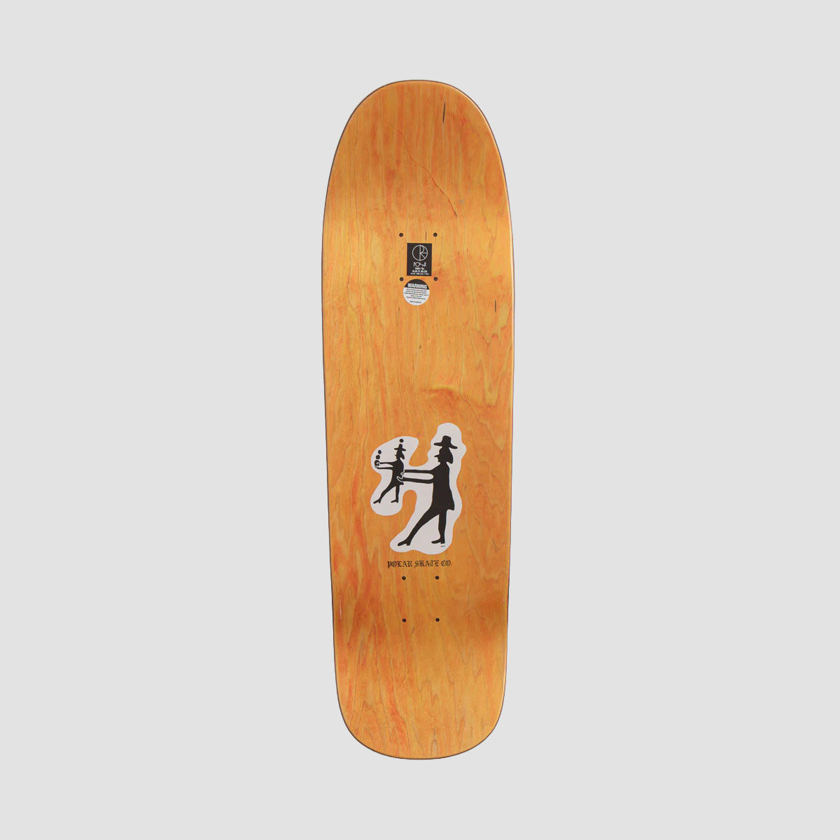 Polar Shin Sanbongi Contact WW 1991 Skateboard Deck - 9.25"
