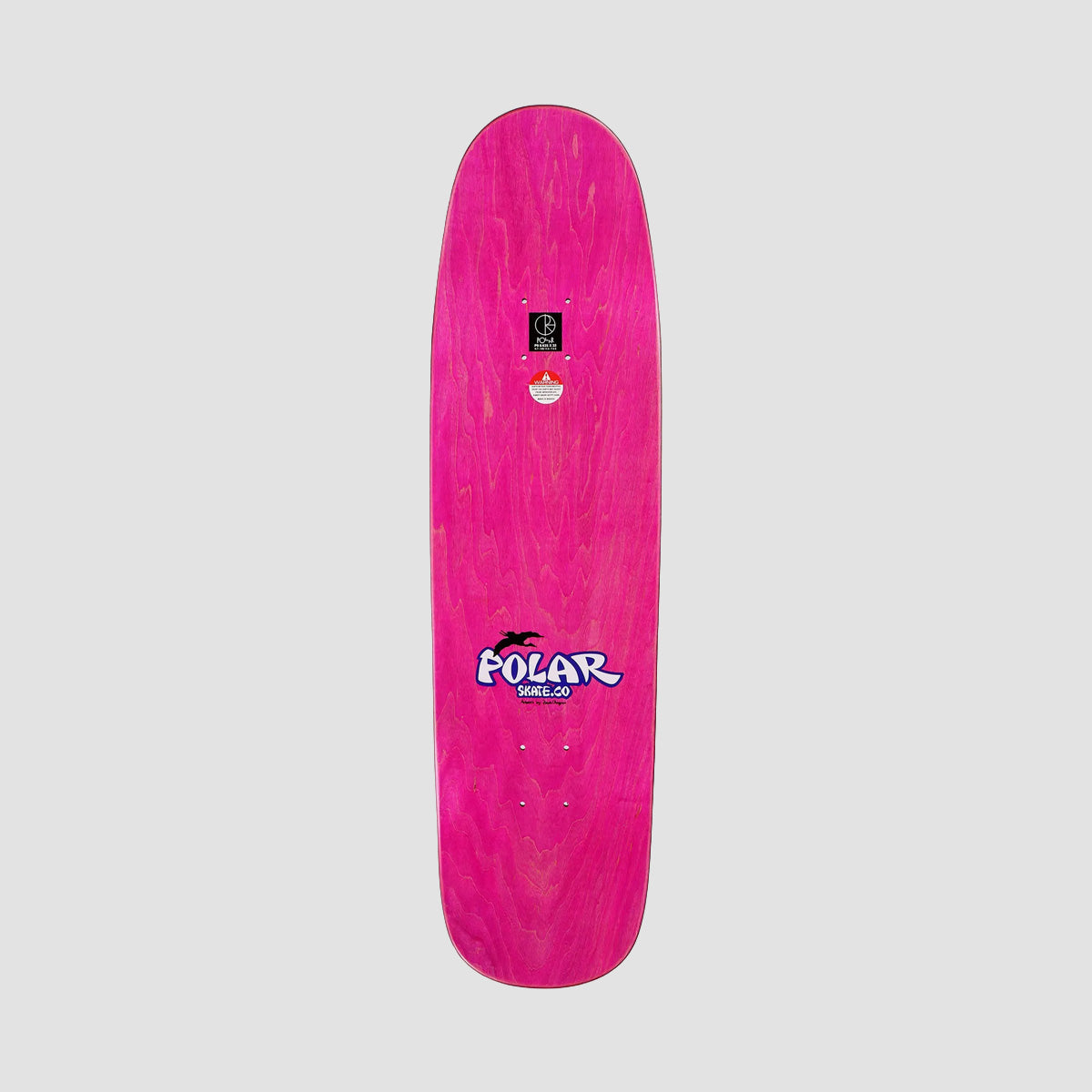Polar Shin Sanbongi Mt Fuji WW P9 Skateboard Deck Various Stains - 8.625"