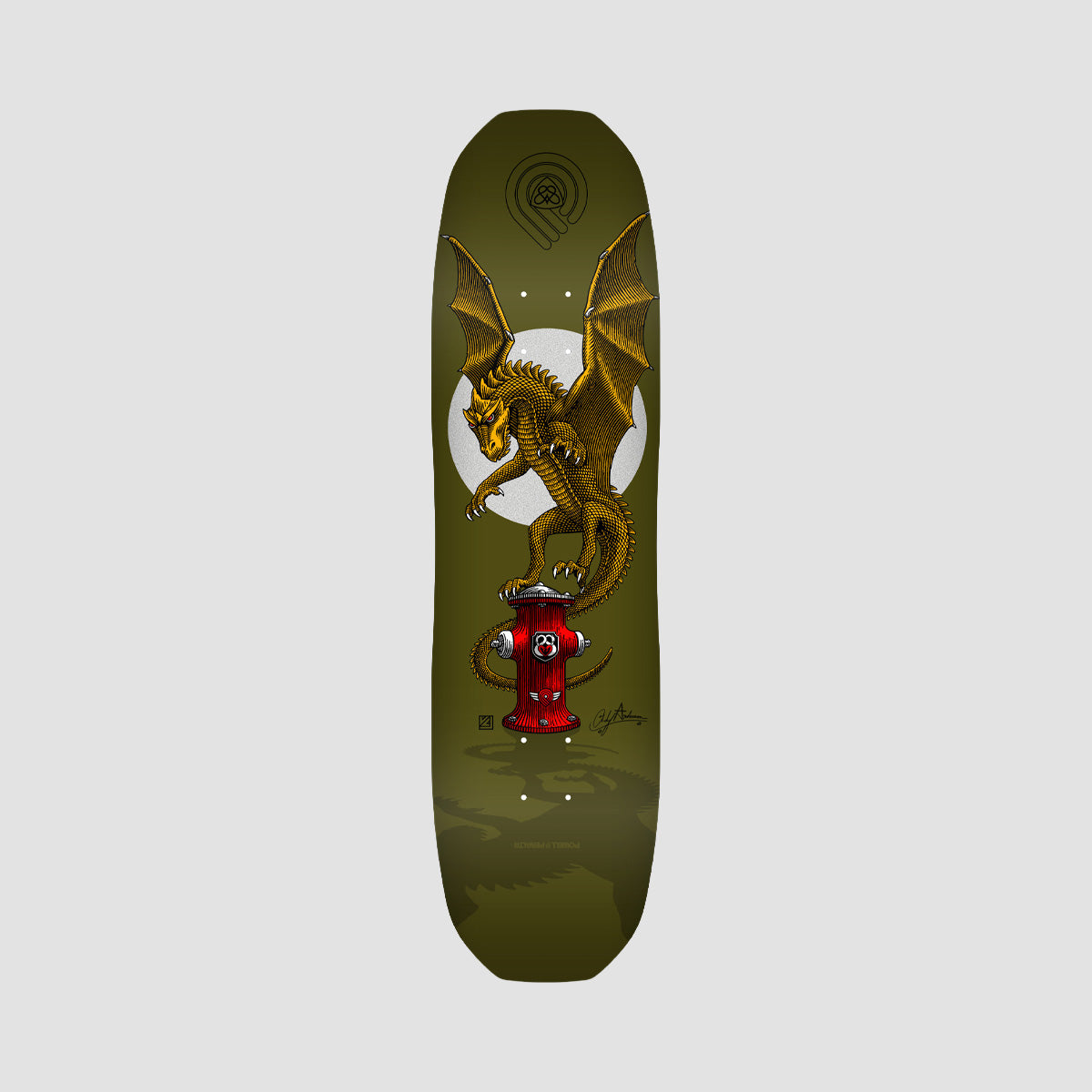 Powell Peralta Andy Anderson Hydrant 311 7-Ply Maple Skateboard Deck - 8.4"