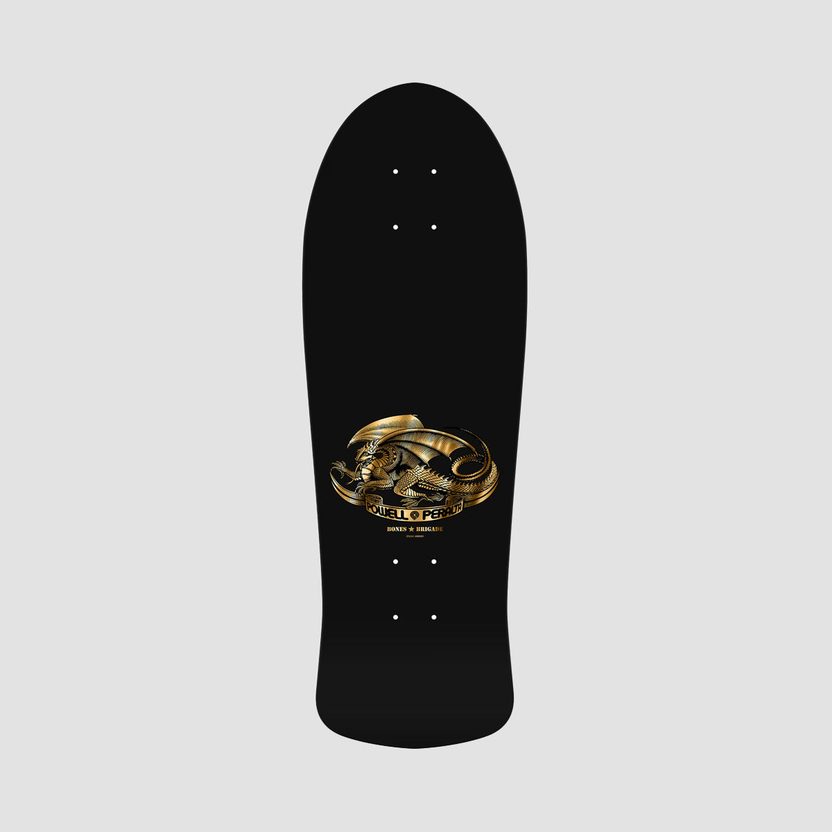 Powell Peralta Bones Brigade Series 16 Lance Mountain Skateboard Deck Black - 9.9"