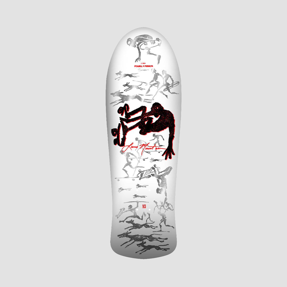 Powell Peralta Bones Brigade Series 17 Lance Mountain Skateboard Deck White - 9.94"