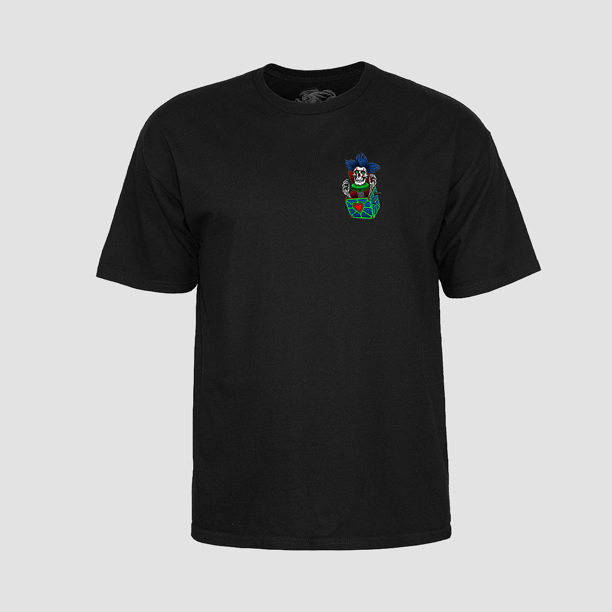 Powell Peralta Chris Hiett Skull T-Shirt Black