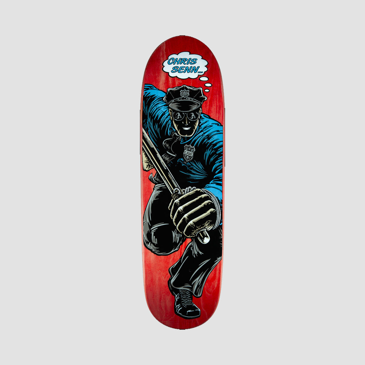 Powell Peralta Chris Senn Cop Reissue 305 Skateboard Deck - 9.13"