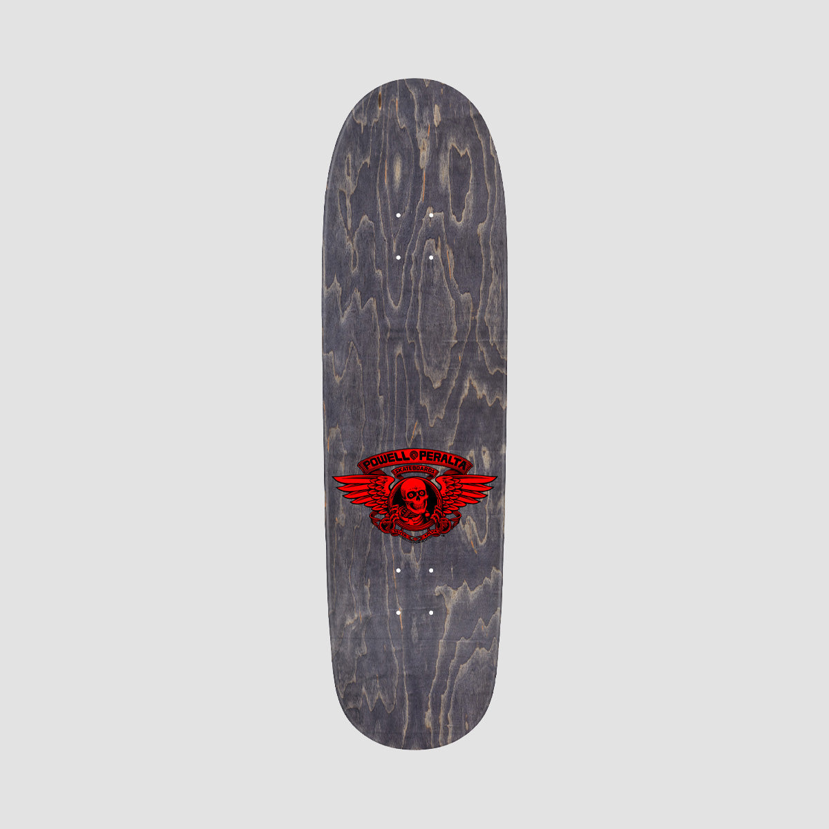 Powell Peralta Hot Rod Flames Reissue Skateboard Deck Black/Light Blue Foil - 9.375"
