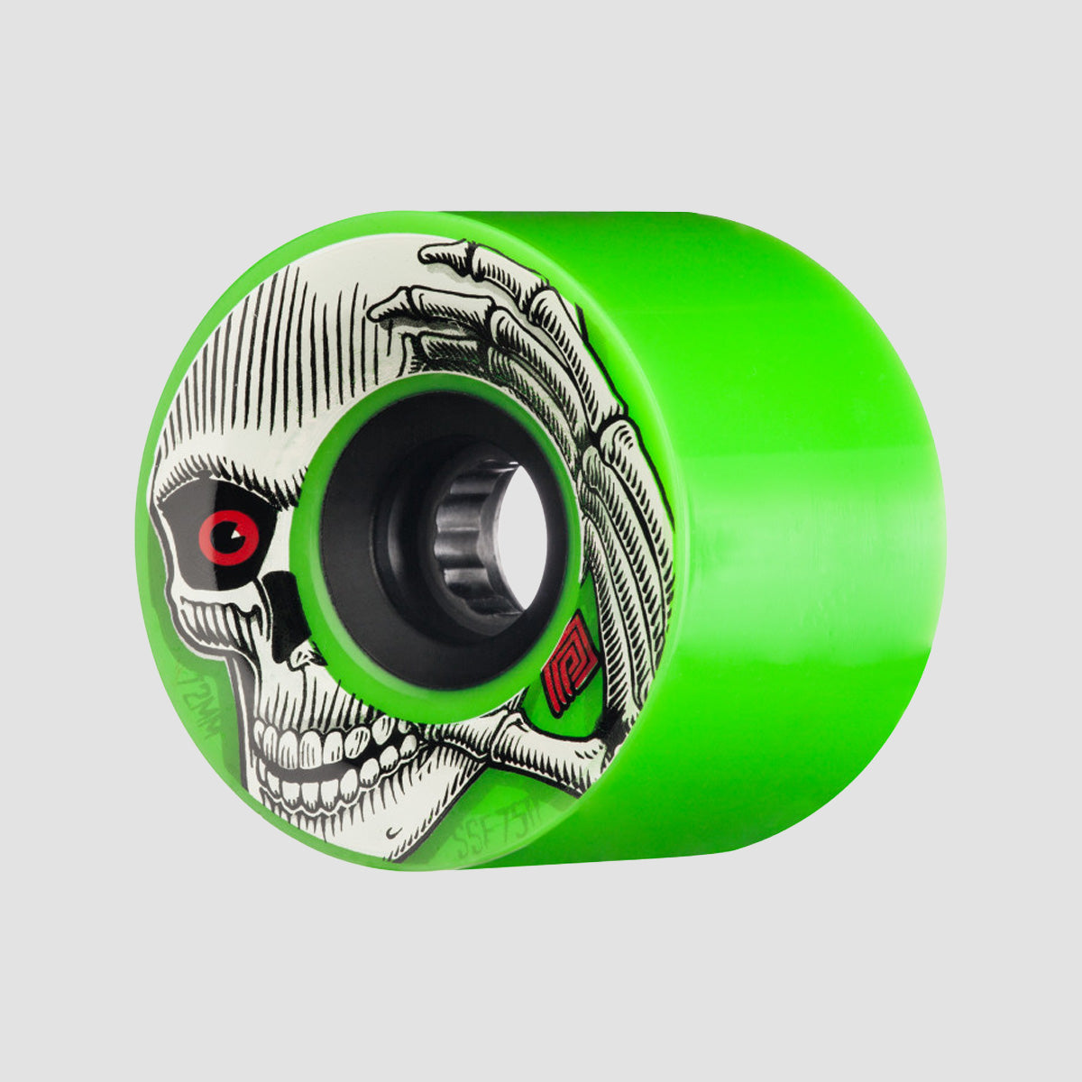 Powell Peralta Kevin Reimer 75A Skateboard Wheels Green/Black 72mm
