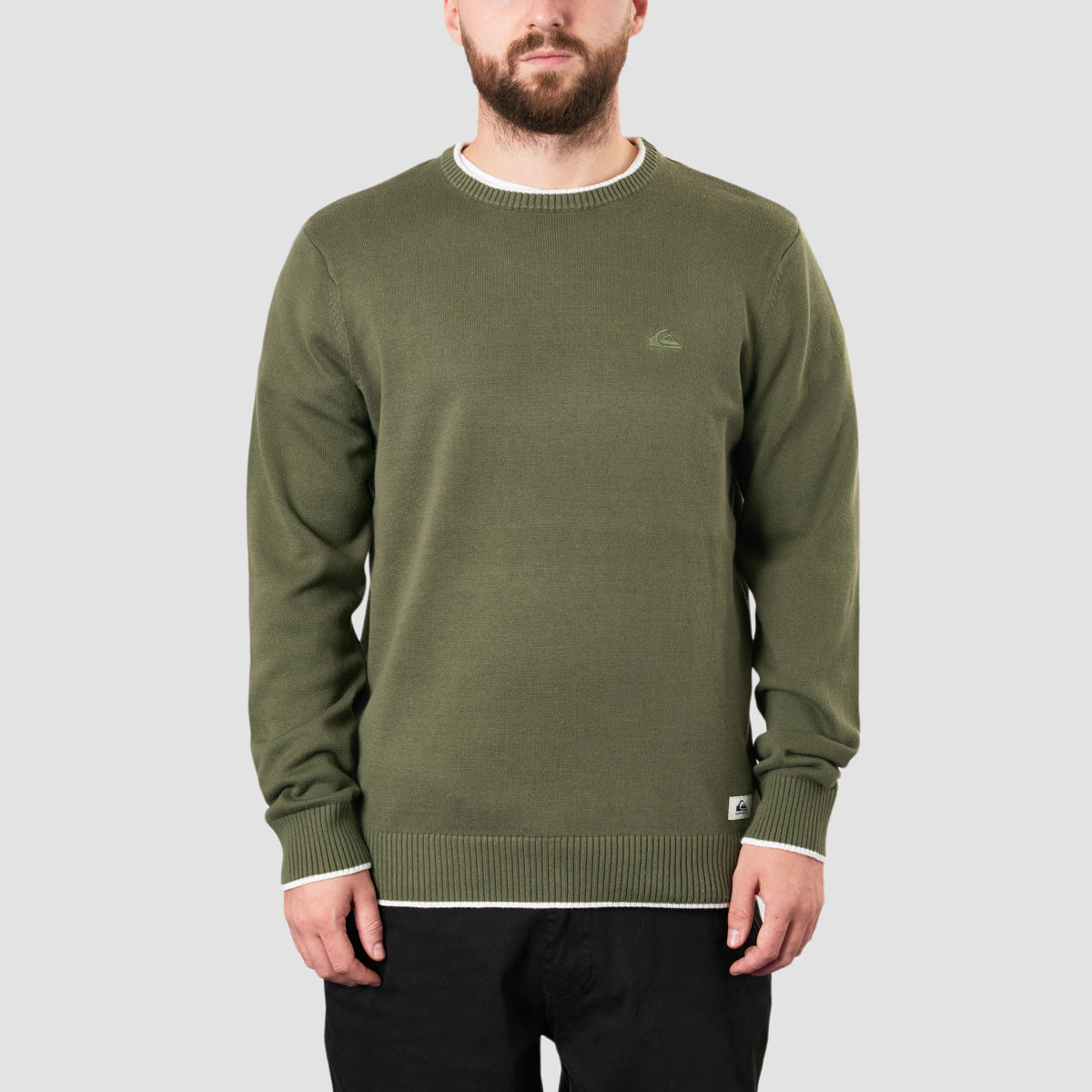 Quiksilver Altonside Crew Sweat Four Leaf Clover