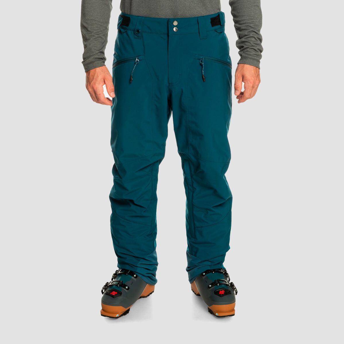 Quiksilver Boundry 15K Snow Pants Majolica Blue