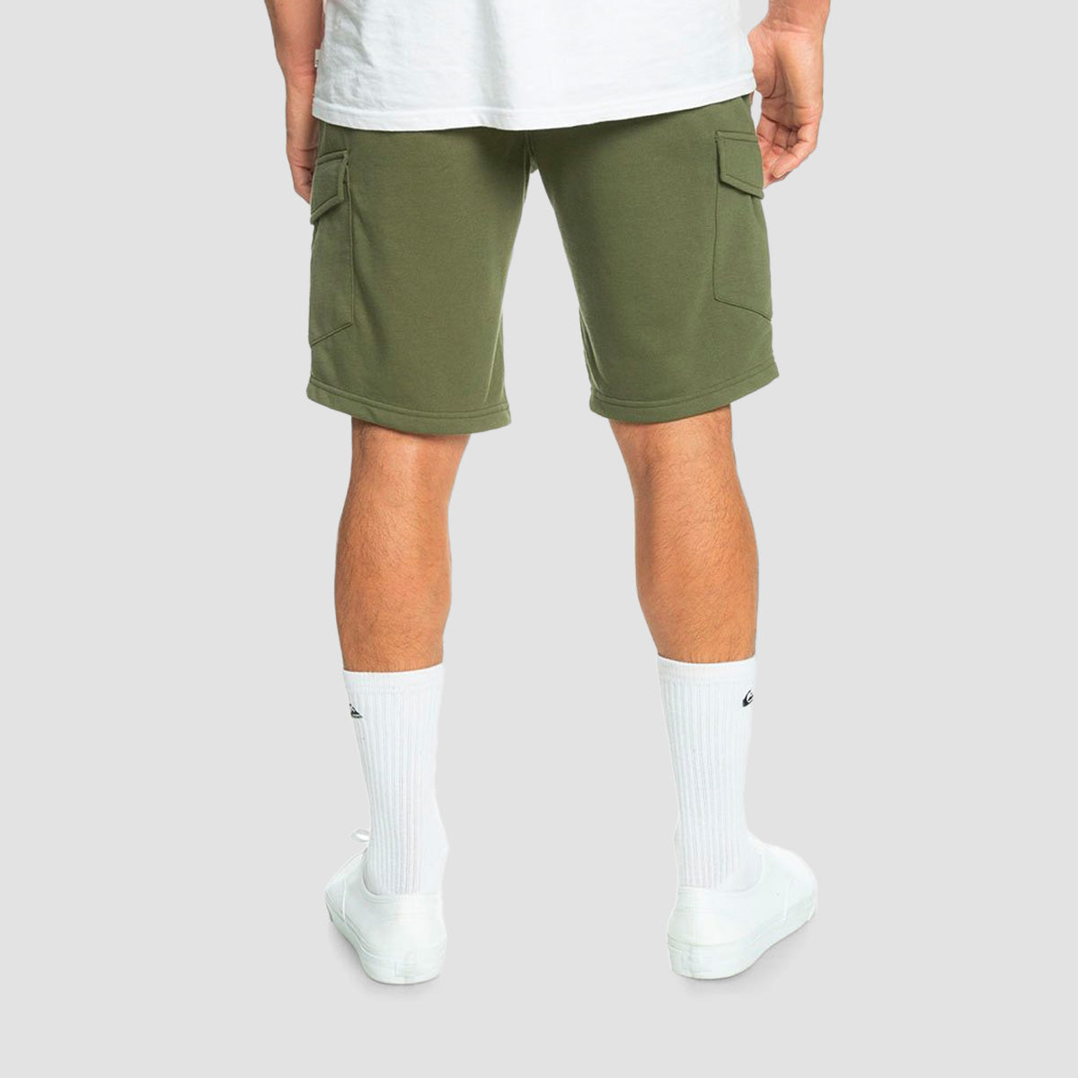 Quiksilver Cargo Sweat Shorts Four Leaf Clover