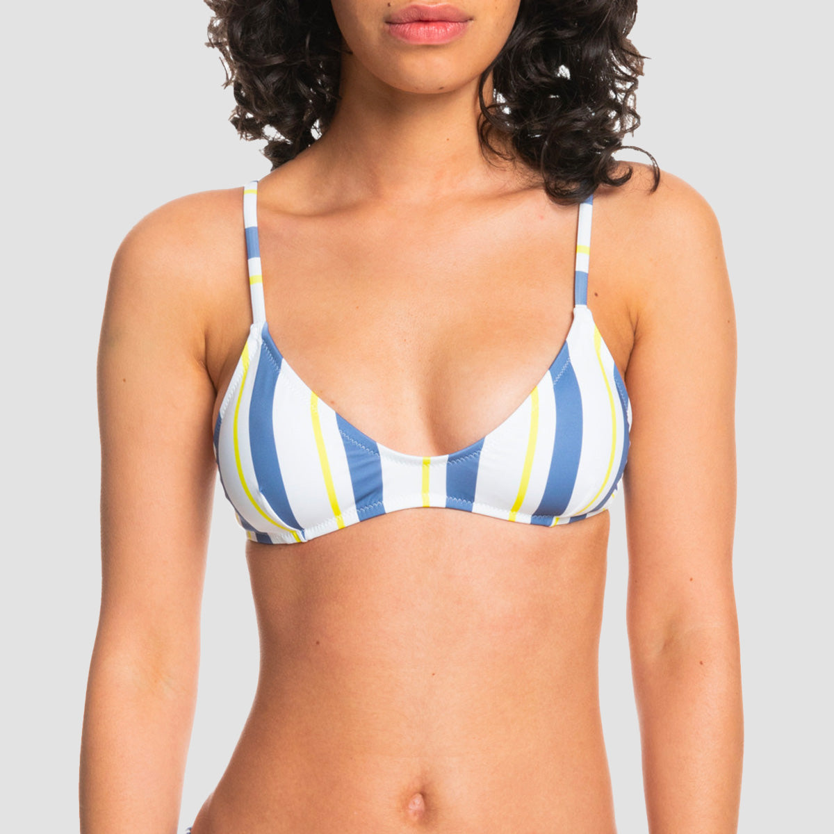 Quiksilver Classic Trilette Bikini Top Marlin Stripes Sunday - Womens