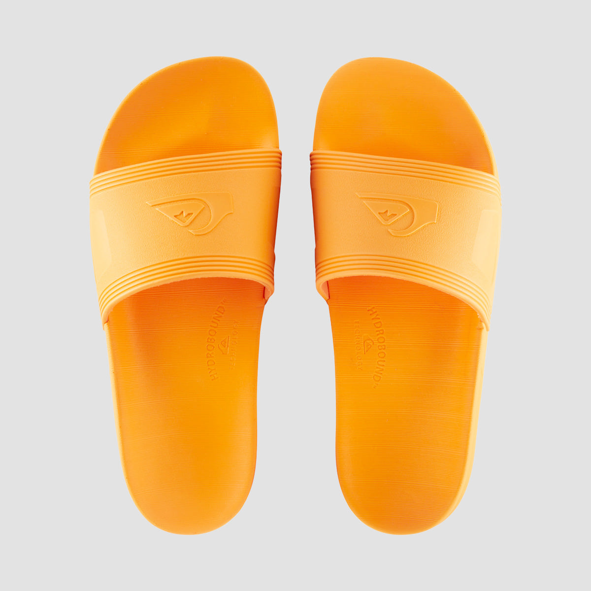 Quiksilver Dockyard Slide Sandals - Orange/Orange/Black