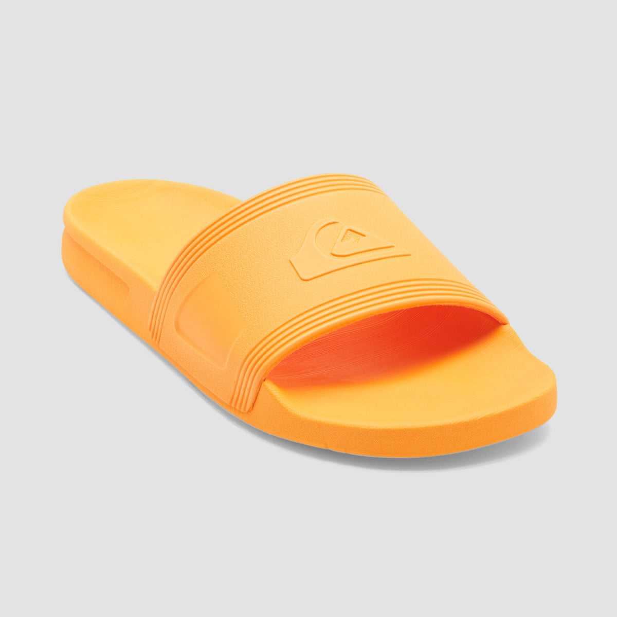 Quiksilver Dockyard Slide Sandals - Orange/Orange/Black