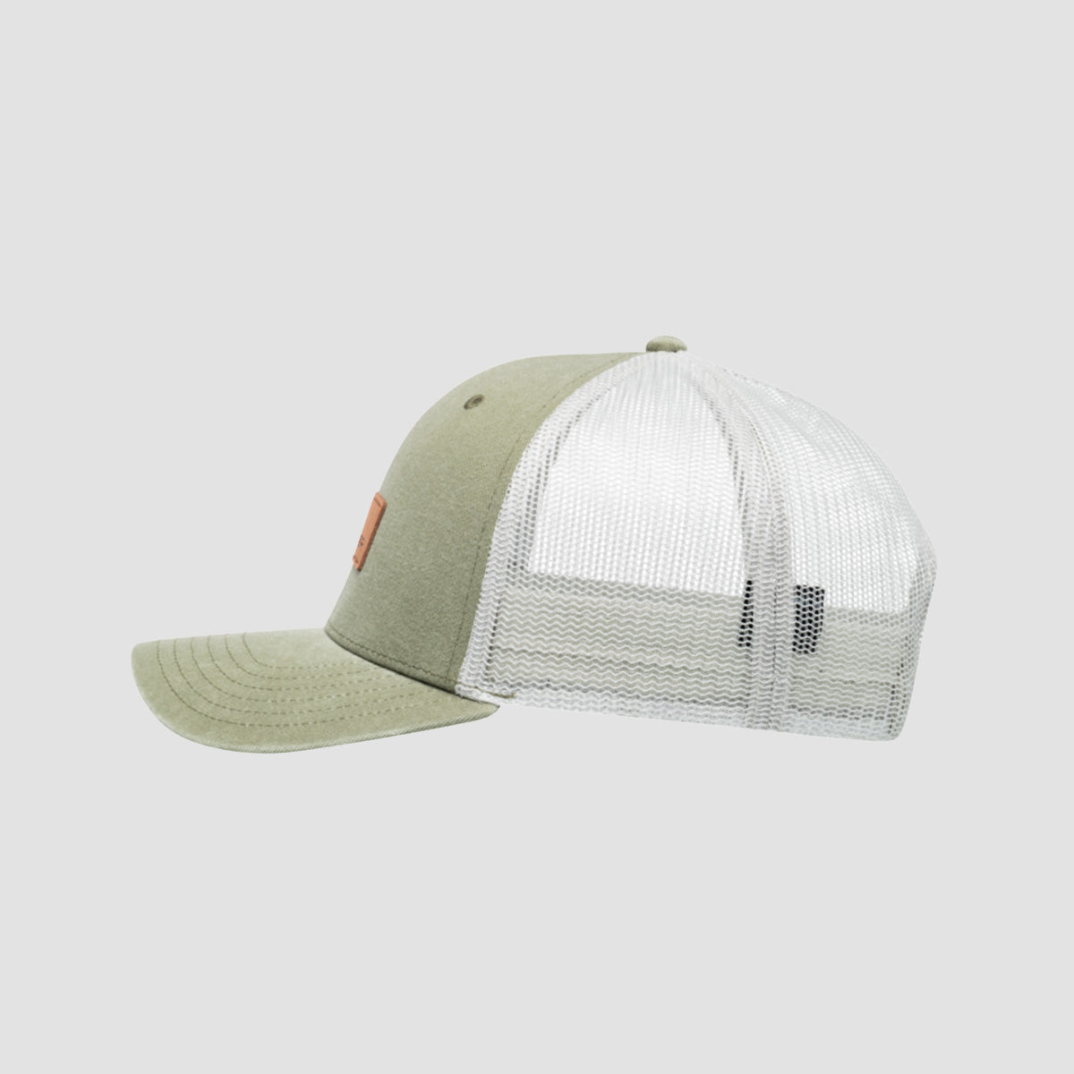 Quiksilver Down The Hatch Trucker Cap Aloe