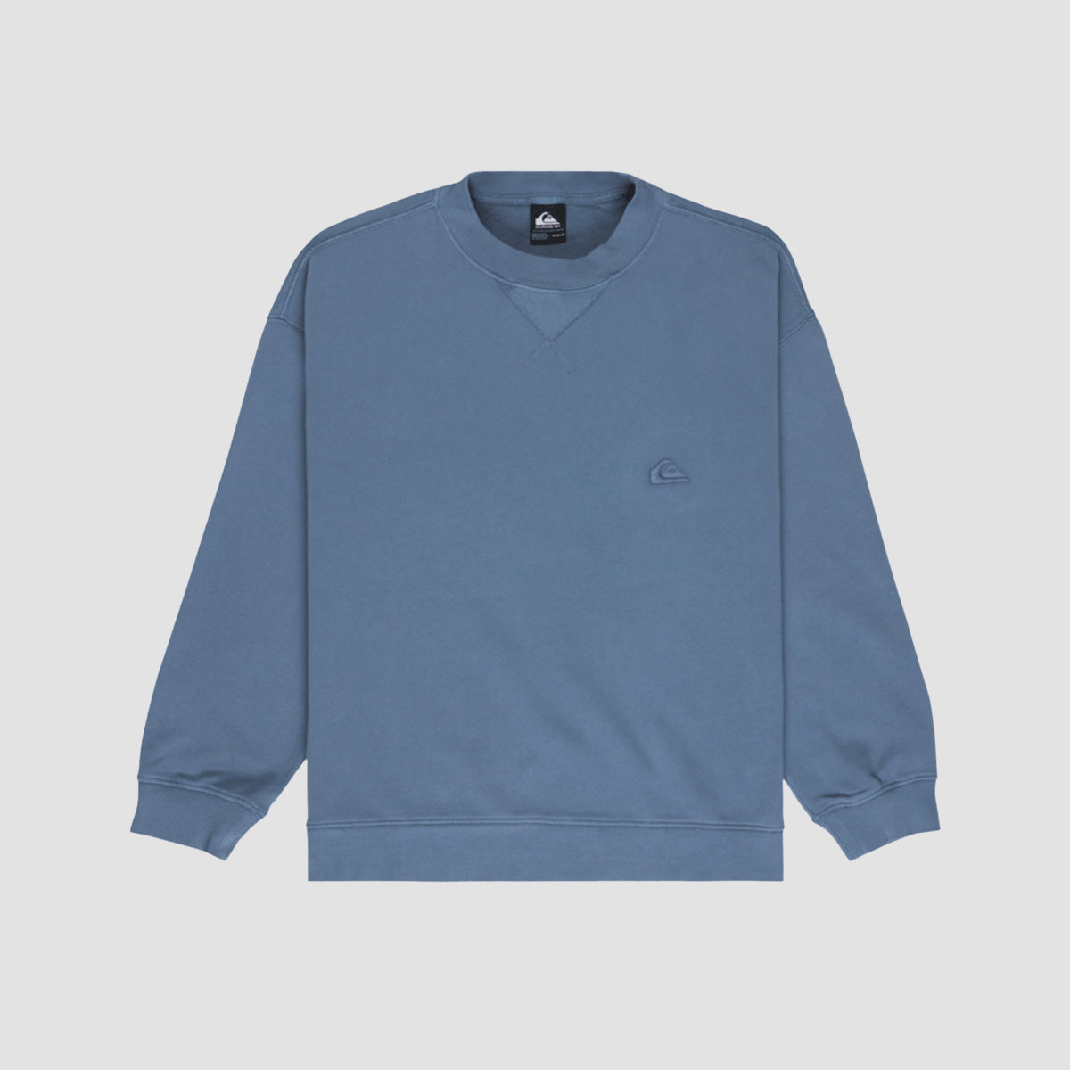 Quiksilver Essential Crew Sweatshirt China Blue - Womens