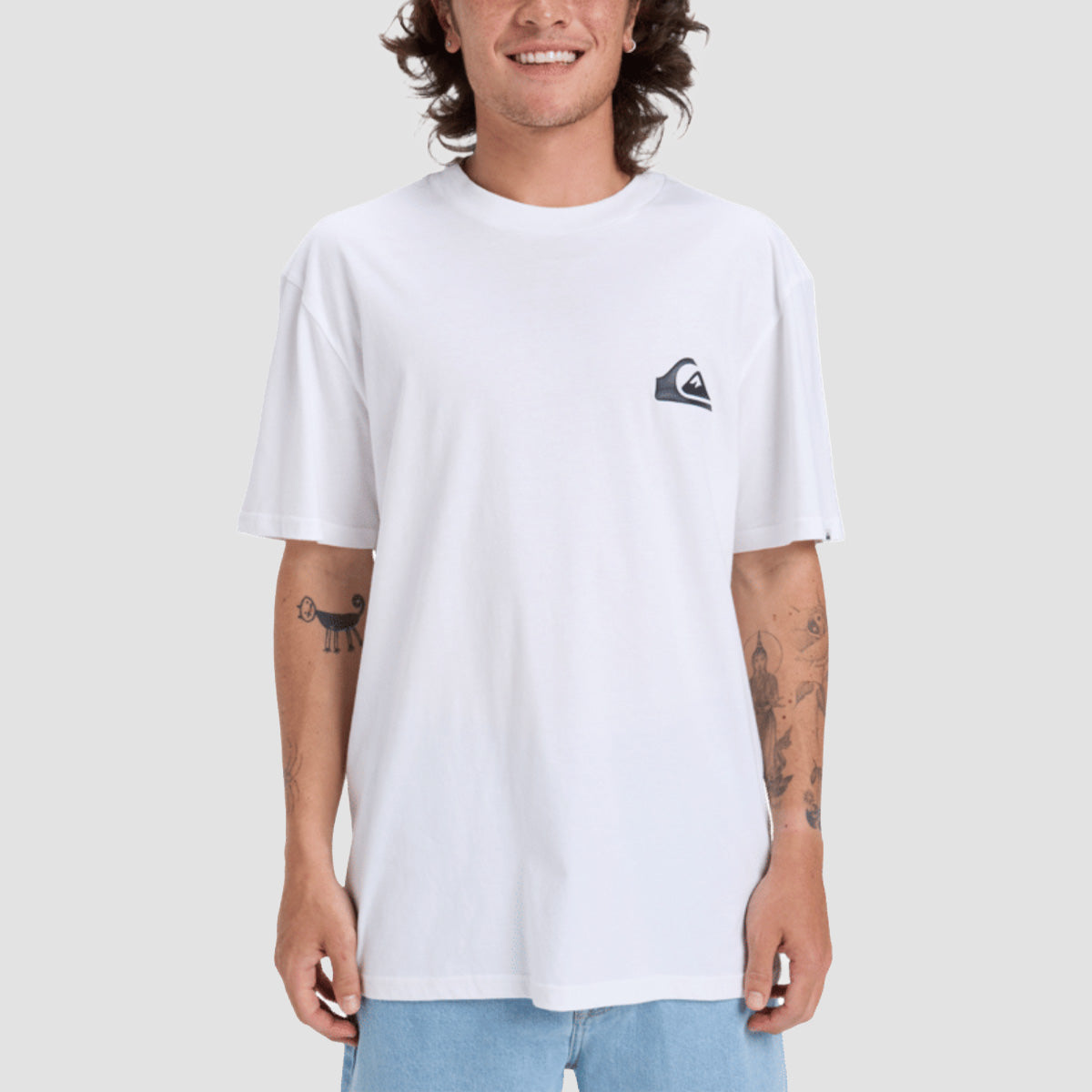Quiksilver EV Mini Logo T-Shirt White