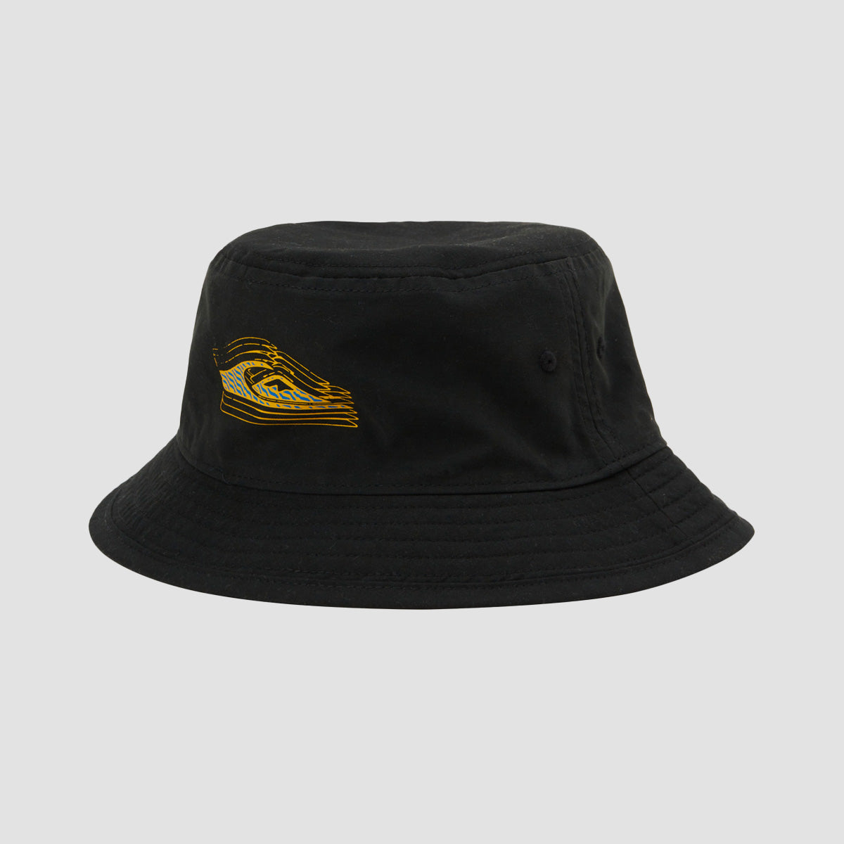 Quiksilver Flipped Out Reversible Bucket Hat Black - Kids