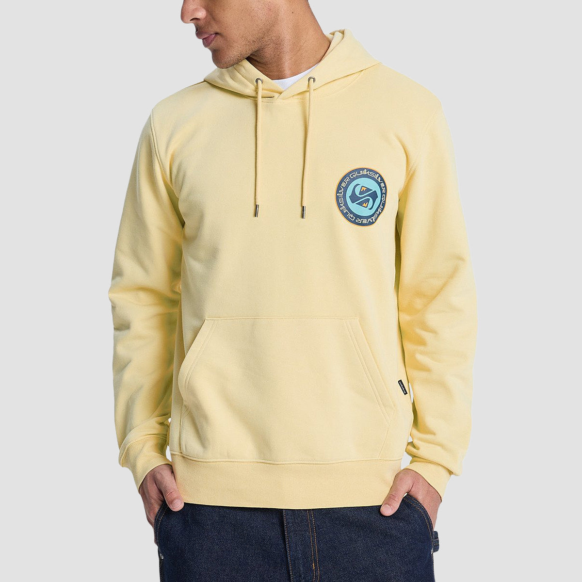Quiksilver Graphic Pullover Hoodie Garden Glade