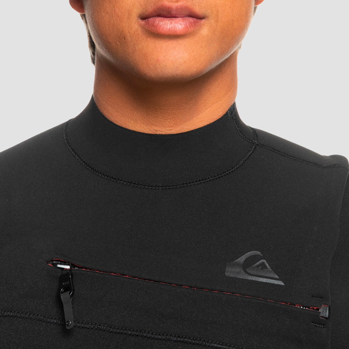 Quiksilver Highline 3/2mm GBS Chest Zip Wetsuit Black
