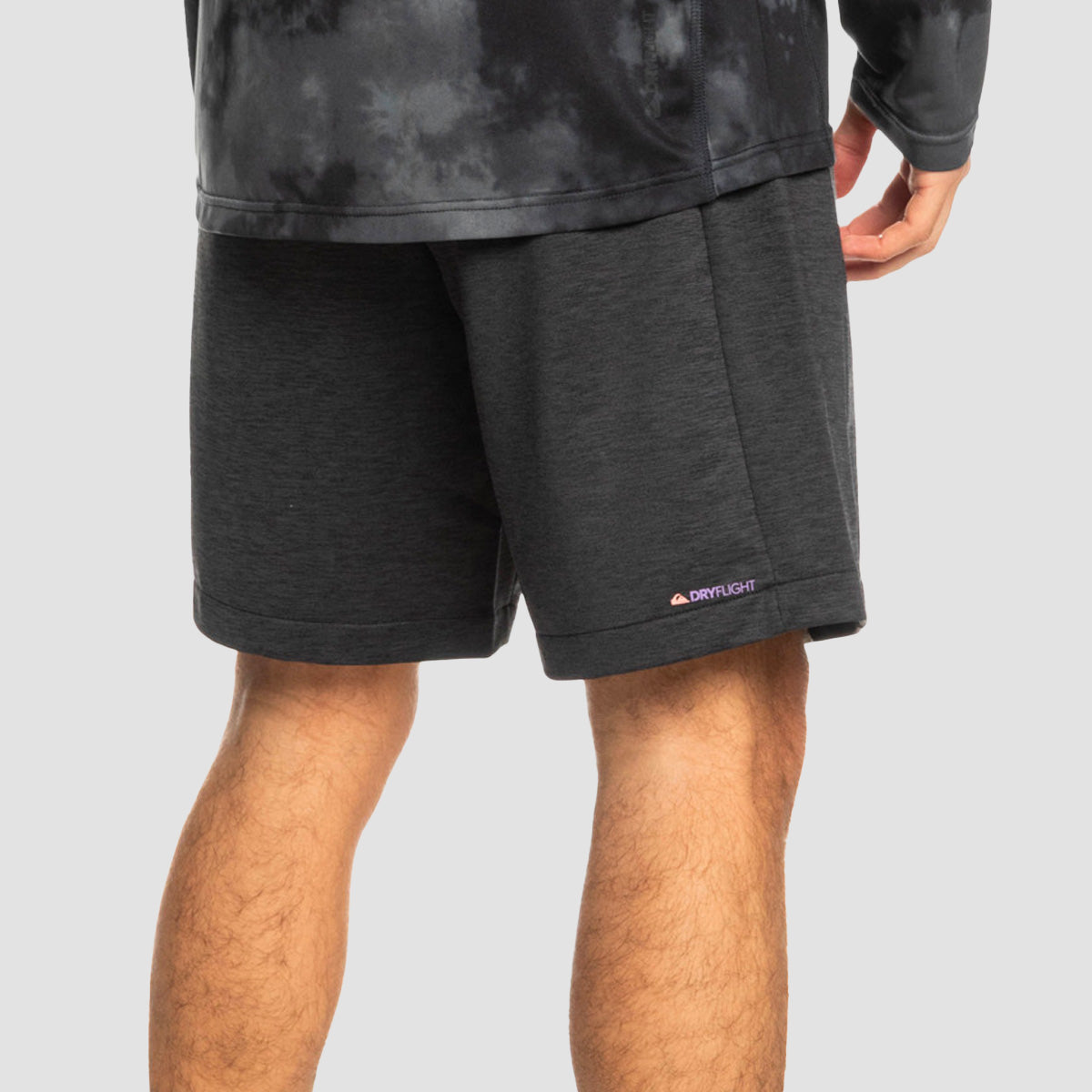 Quiksilver Knit Training 18" Shorts Black Heather