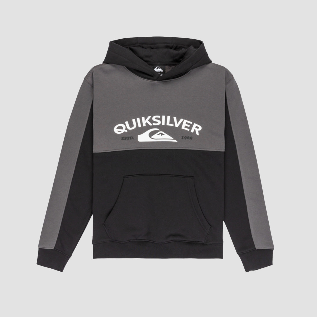 Quiksilver Knowledge Area Pullover Hoodie Black - Kids