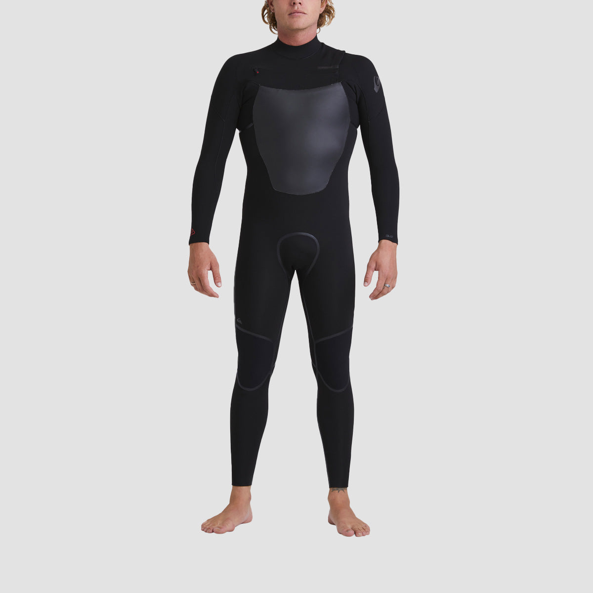 Quiksilver Marathon Sessions 3/2mm Chest Zip Wetsuit Black