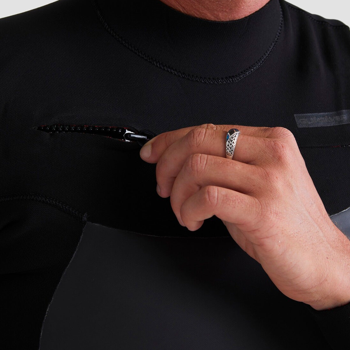 Quiksilver Marathon Sessions 3/2mm Chest Zip Wetsuit Black
