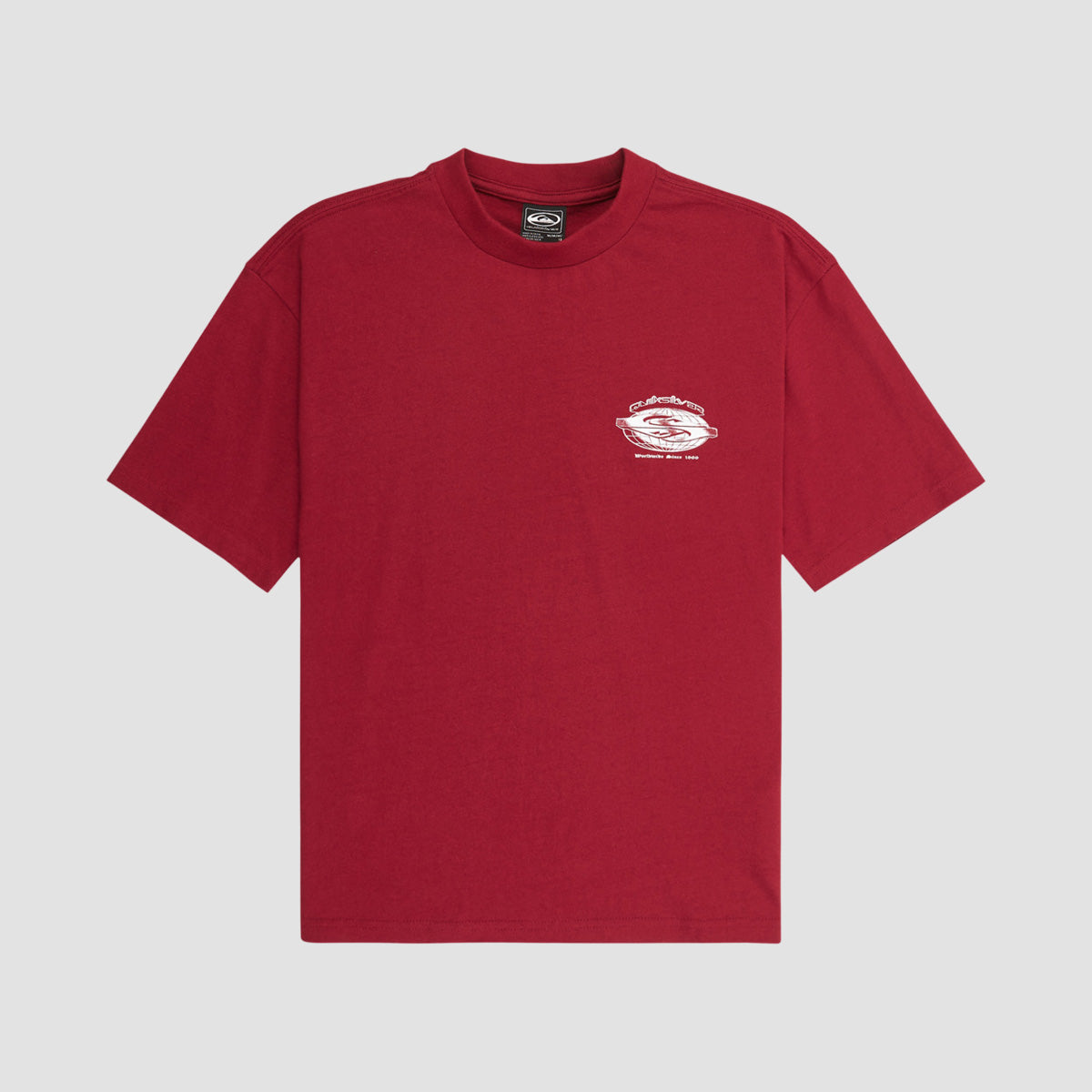 Quiksilver Mercury Worldwide T-Shirt Biking Red - Kids
