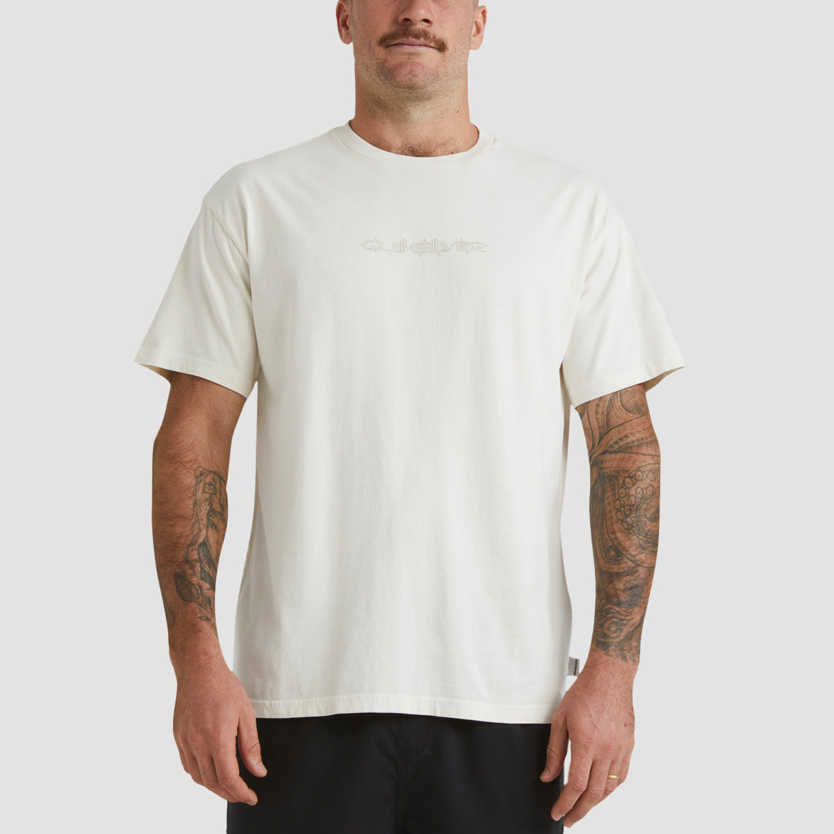 Quiksilver Mikey T-Shirt Snow White