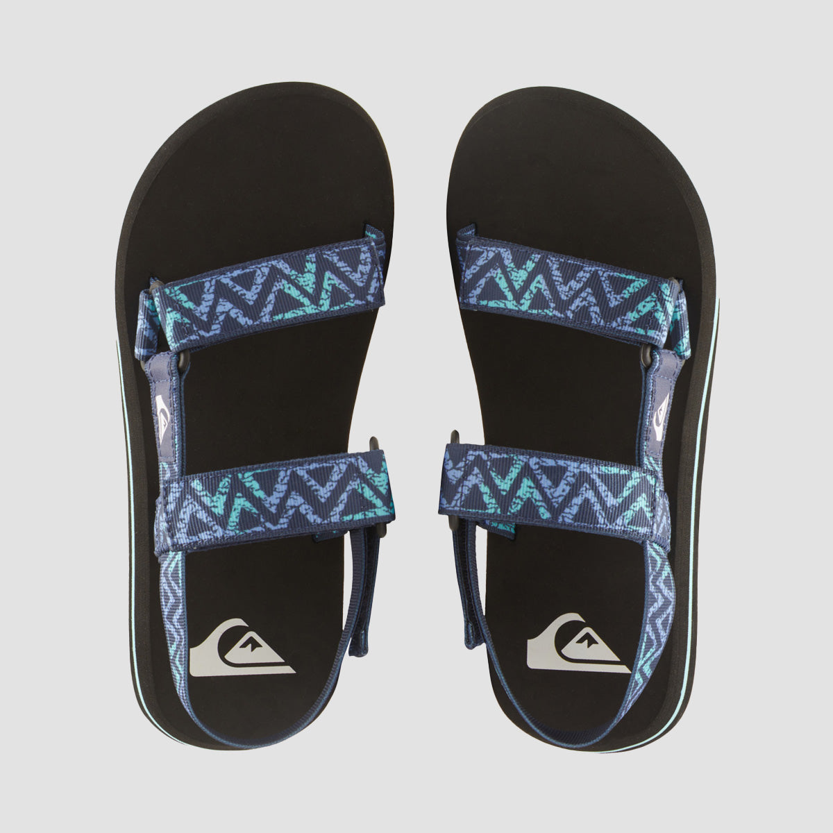 Quiksilver Monkey Caged II Sandals - Blue 1