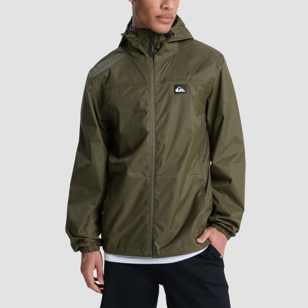 Quiksilver Over Cast 3K Tape Jacket Grape Leaf