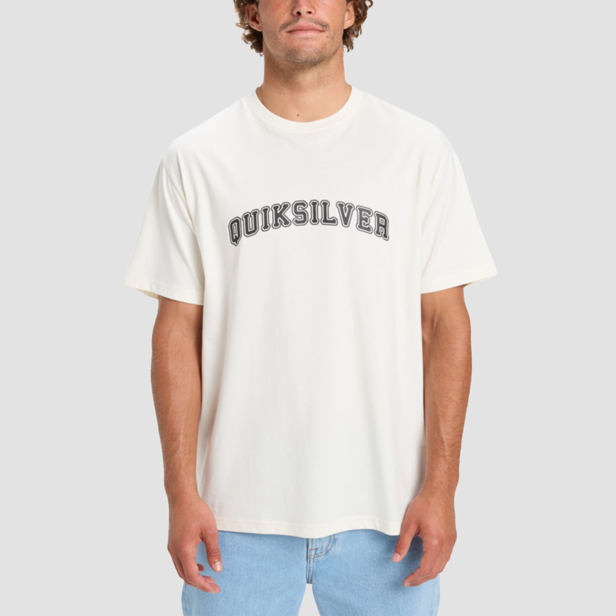 Quiksilver PTO Fare Well T-Shirt Snow White