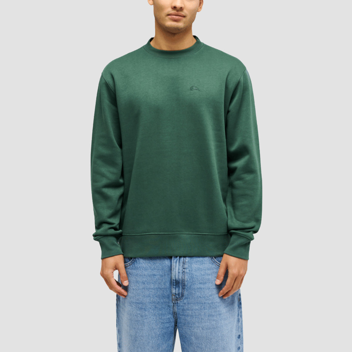 Quiksilver Salt Water Crew Sweatshirt Forest