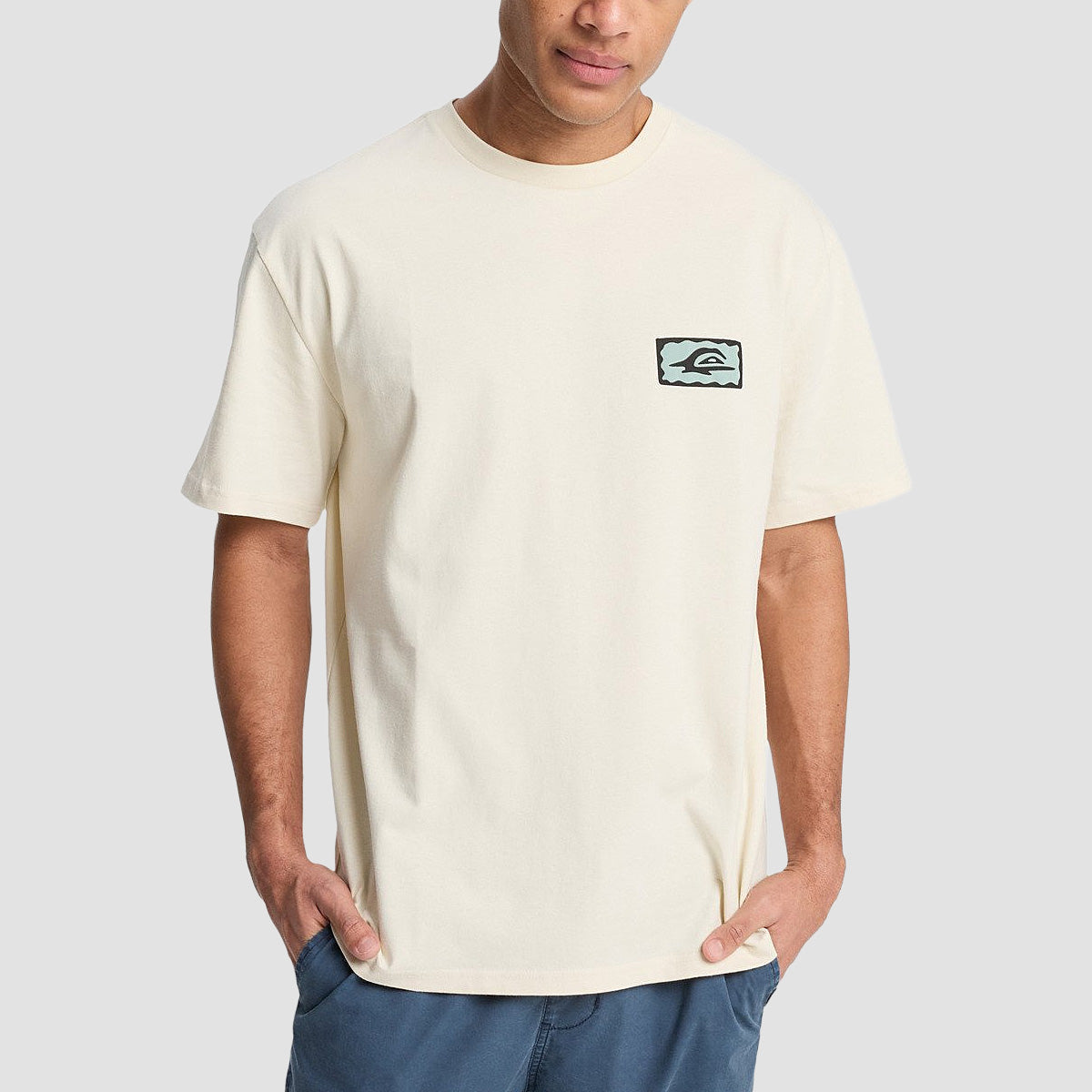 Quiksilver Serenity Splash T-Shirt Bone White