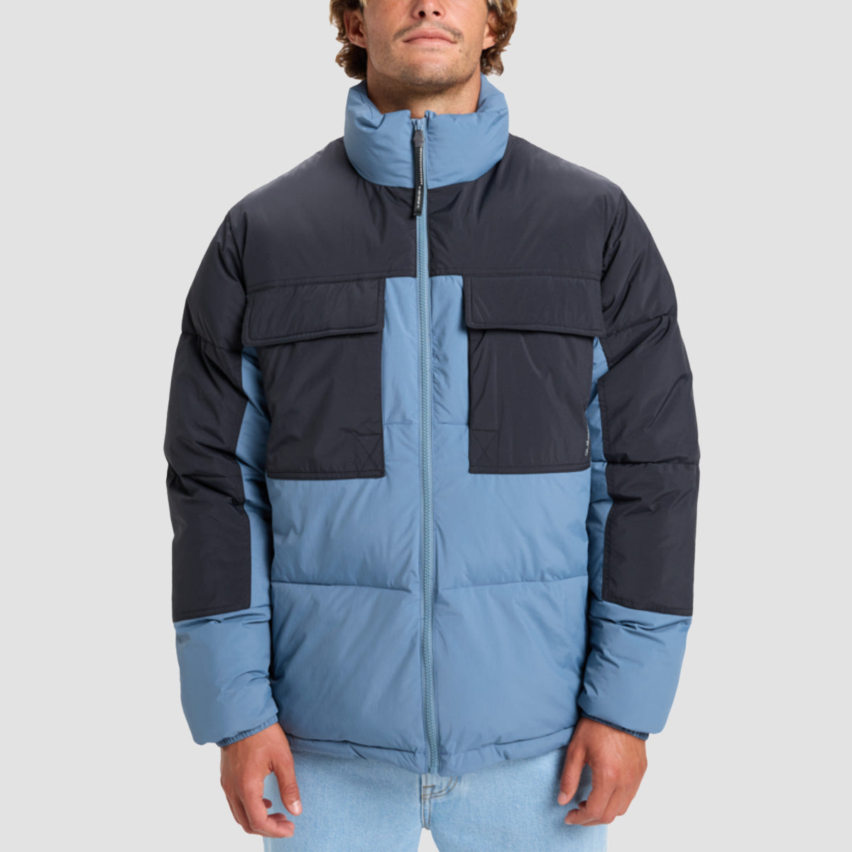 Quiksilver Stay Puff Insulator Jacket China Blue