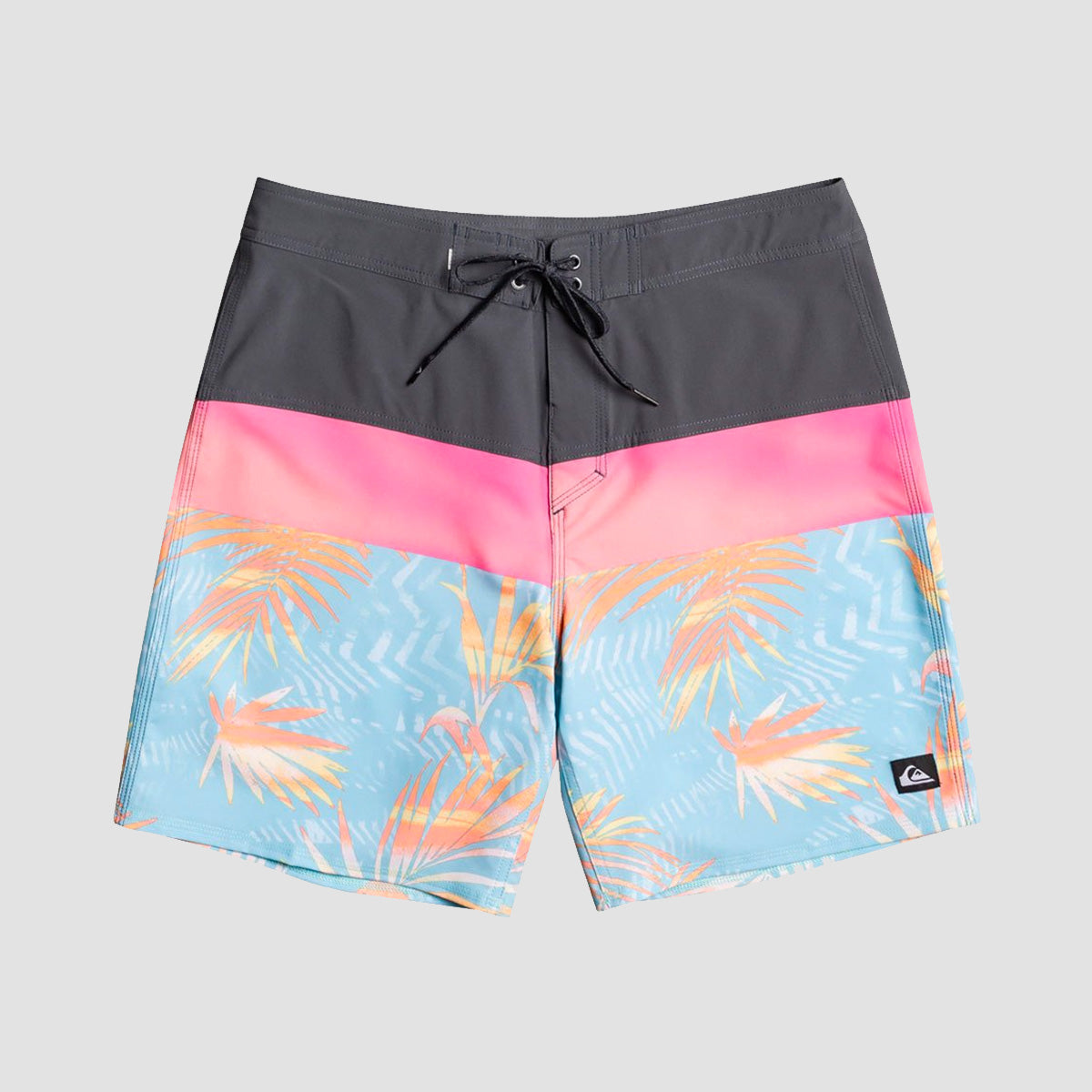 Quiksilver Surfsilk Panel 18" Boardshorts Iron Gate