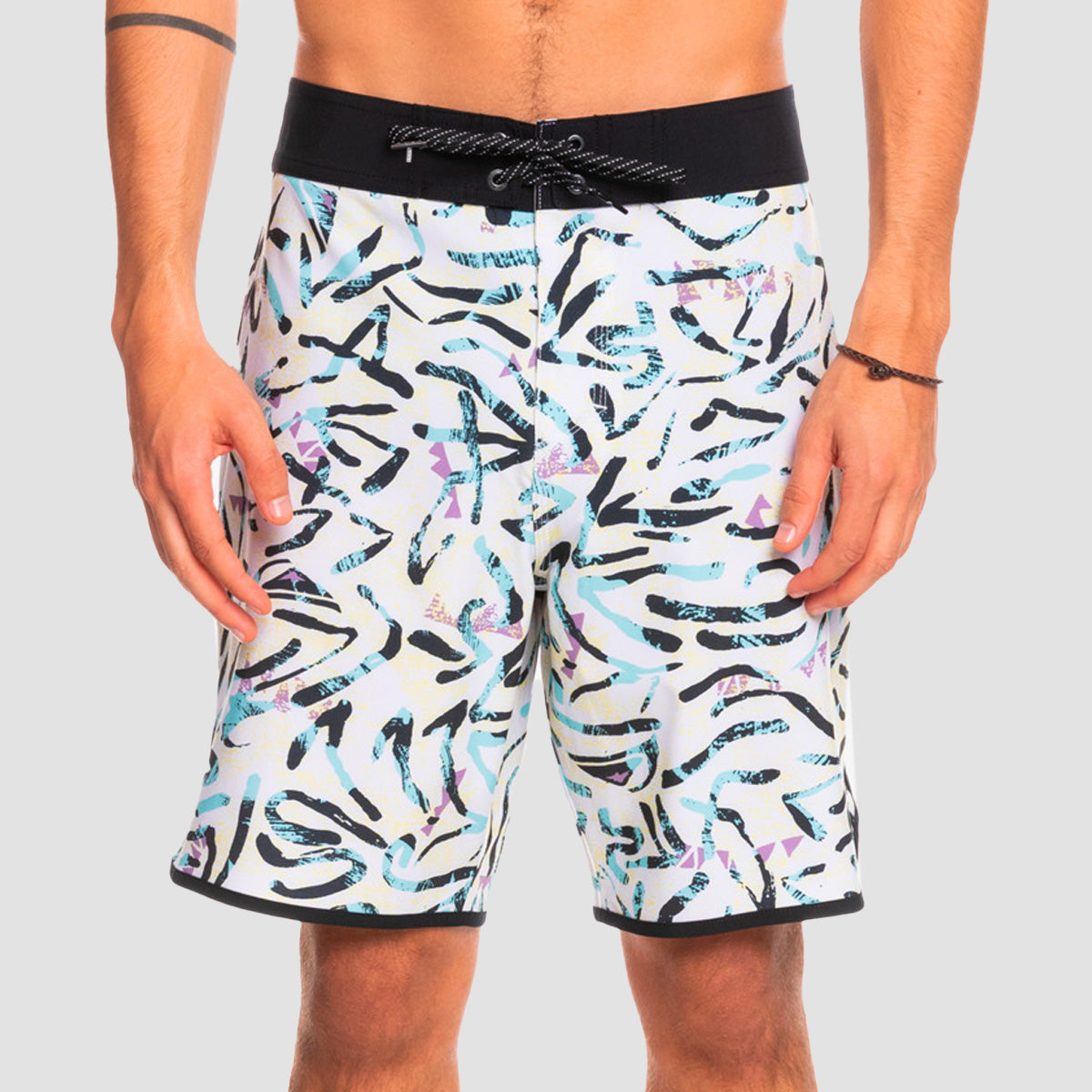 Quiksilver Surfsilk Scallop 19" Boardshorts White