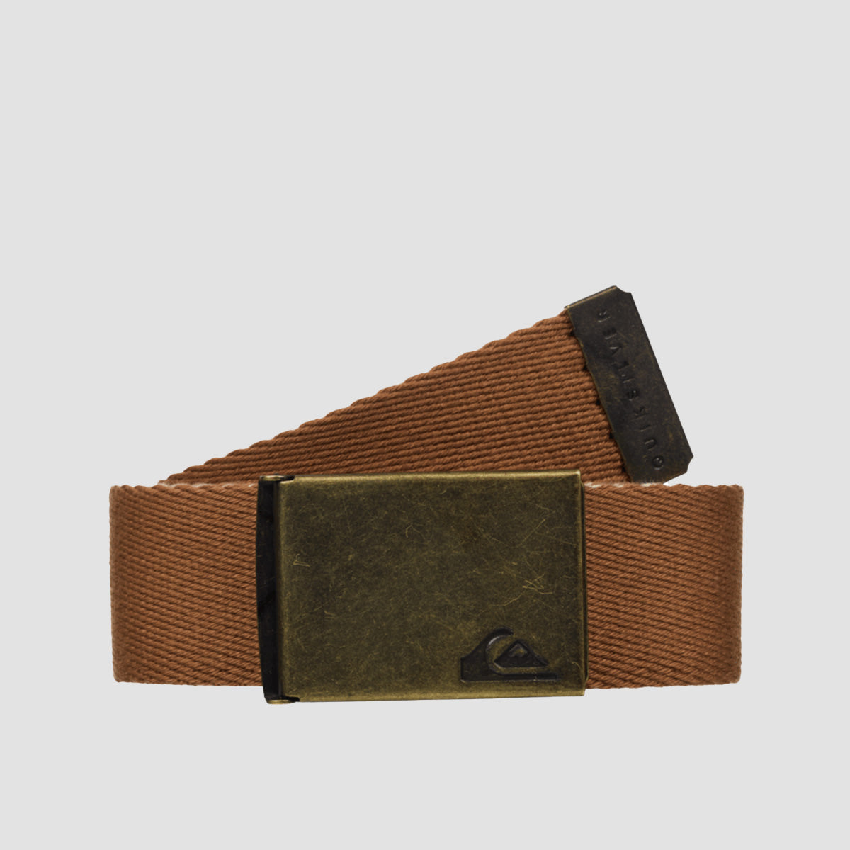 Quiksilver The Jam 5 Web Belt Tobacco Brown