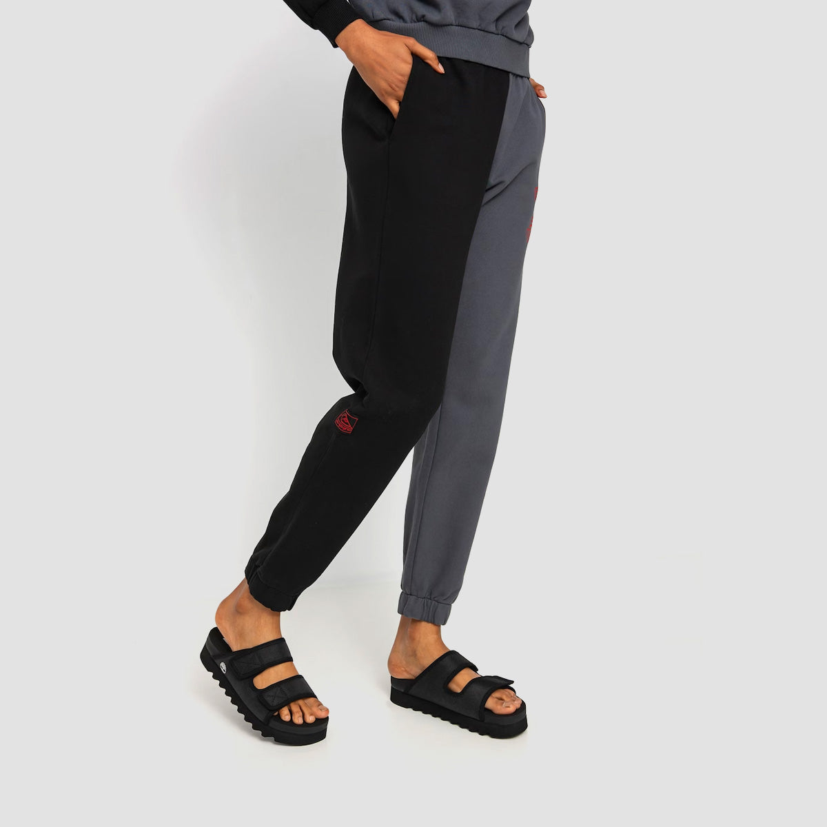 Quiksilver x Stranger Things Upside Down Sweatpants Black - Womens