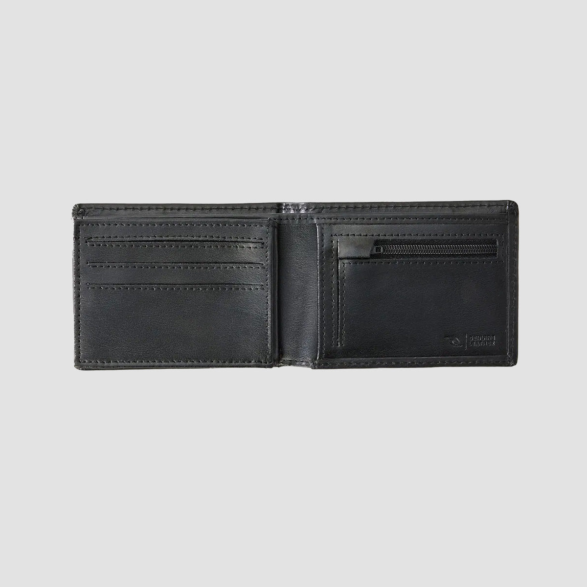 Rip Curl Raw Energy RFID Slim Leather Wallet Black