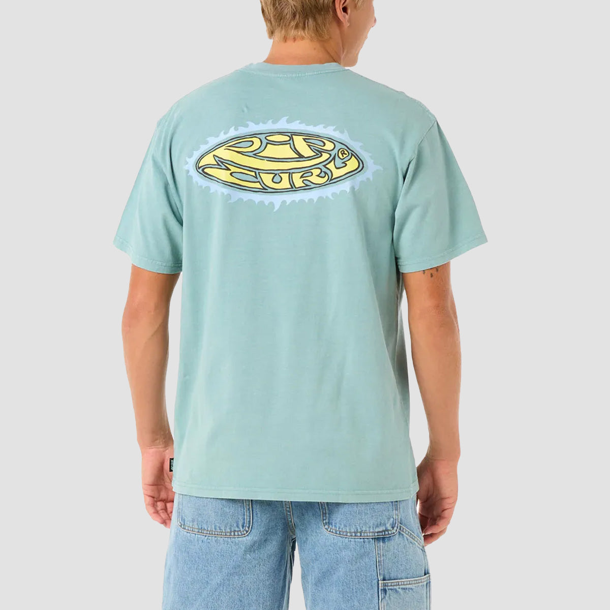 Rip Curl Raw Energy Sloth T-Shirt Blue Lagoon