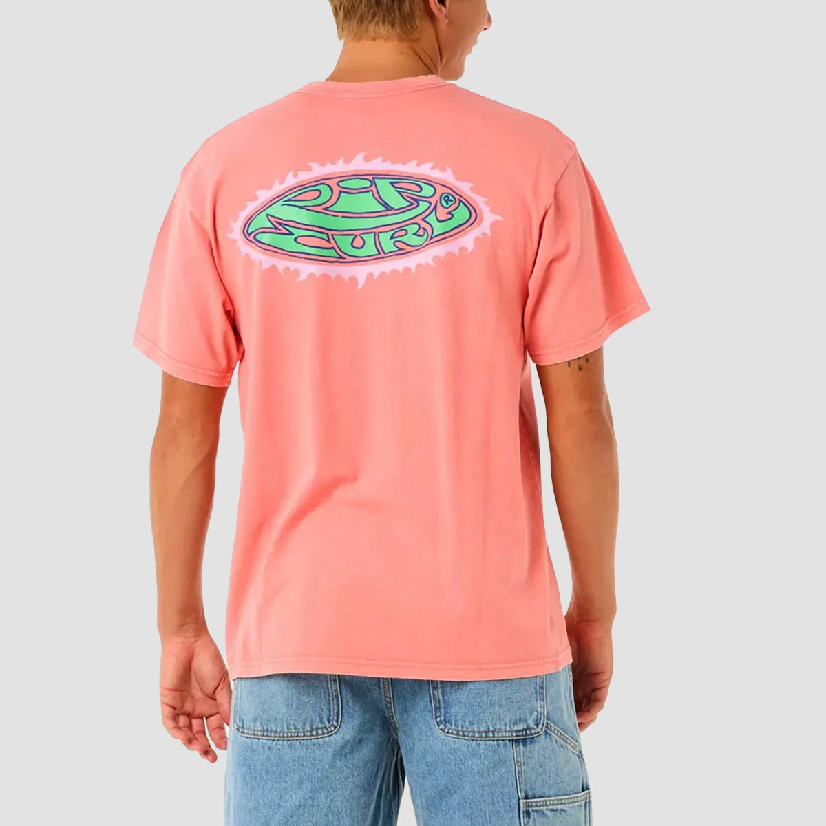 Rip Curl Raw Energy Sloth T-Shirt Watermelon