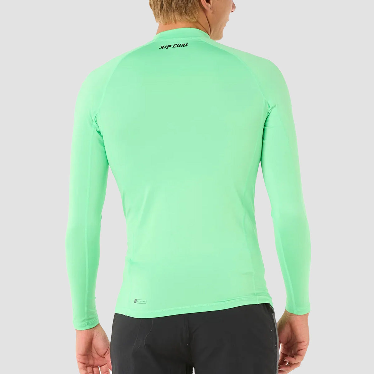 Rip Curl Raw Energy UPF Perf Longsleeve Rash Vest Neon Green