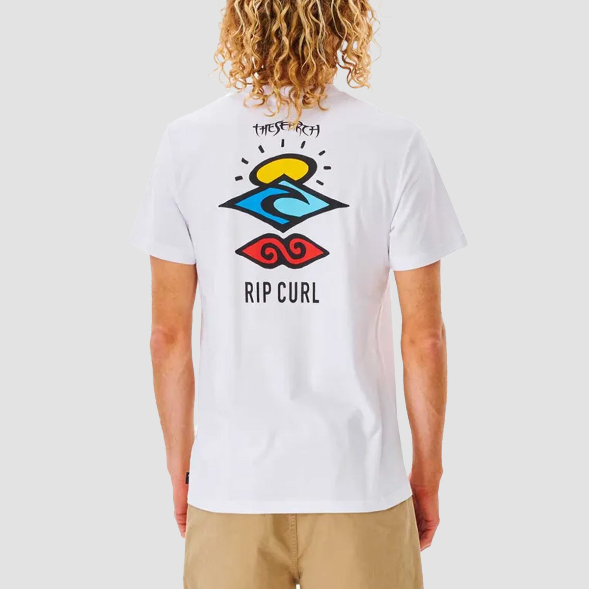 Rip Curl Search Icon T-Shirt White